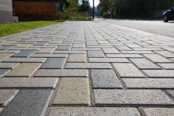 Permeable Paver Driveway in Sandoval, IL